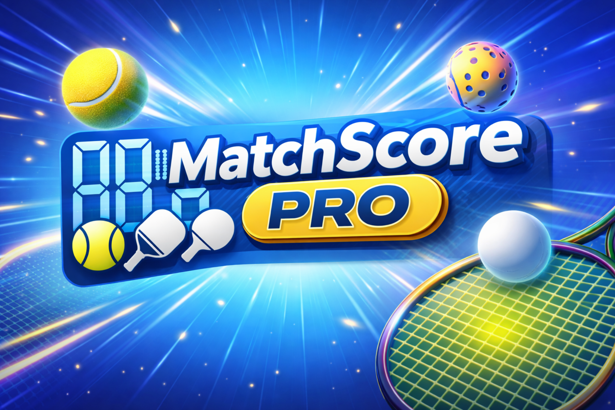 MatchScore Pro promotional banner